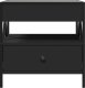 vidaXL Stolik kawowy z LED Infinity, czarny, 50x50x51 cm 6