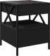 vidaXL Stolik nocny z LED Infinity, czarny, 40x40x51 cm 8