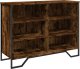 vidaXL vidaXL Szafka, przydymiony dąb, 101x35,5x74,5 cm 1