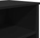 vidaXL vidaXL Szafka, czarna, 101x35,5x74,5 cm, materiał drewnopochodny 6