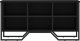vidaXL vidaXL Szafka na buty, czarna, 90x38x45,5 cm, materiał drewnopochodny 3