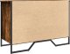vidaXL vidaXL Szafka na buty, przydymiony dąb, 90x38x61,5 cm 5