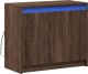 vidaXL Szafka z LED, brązowy dąb, 72x34x61 cm 3
