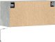 vidaXL vidaXL Ścienna szafka TV z LED, szarość betonu, 80x31x35 cm 8