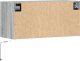 vidaXL vidaXL Ścienna szafka TV z LED, szary dąb sonoma, 80x31x35 cm 8