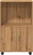 vidaXL vidaXL Szafka na kółkach, dąb artisian, 55x40x91 cm 4