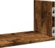 vidaXL vidaXL Półki ścienne, 3 szt., przydymiony dąb, 58x18x18 cm 8