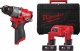 Wiertarko-wkrętarka Milwaukee MILWAUKEE.DRIVEN UD.M12FPD2-402X 45Nm 2x4.0Ah 1