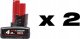 Wiertarko-wkrętarka Milwaukee MILWAUKEE.DRIVEN UD.M12FPD2-402X 45Nm 2x4.0Ah 2