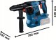 Młotowiertarka Bosch BOSCH. HAMMER GBH 18V-28 CF 2x8.0Ah PROCORE 3.4J LB 3
