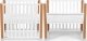 KinderKraft KINDERKRAFT baby cot KOYA 4in1, white 1