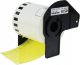 HP Compatible Brother DK-22606 (DK22606) Label Tape Black on Yellow 1