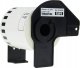 HP Compatible Brother DK-22606 (DK22606) Label Tape Black on Yellow 1