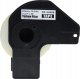 HP Compatible Brother DK-22606 (DK22606) Label Tape Black on Yellow 2