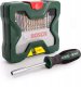 Zestaw narzędzi Bosch Tool set BOSCH X-Line, 40-piece accessory set. with a screwdriver 7