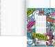 Herlitz Zeszyt A4 32 kartki w kratkę z marginesem 70g/m2 Graffiti HERLITZ 10szt 2
