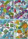 Herlitz Zeszyt A4 32 kartki w kratkę z marginesem 70g/m2 Graffiti HERLITZ 10szt 5