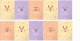 Herlitz Zeszyt A5 16k 3 linie kolorową bez marginesu 70g Pastel Cute HERLITZ 10szt 1