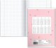 Herlitz Zeszyt A5 32 kartki w kratkę z marginesem 70g/m2 Pastel Cute HERLITZ 4