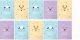 Herlitz Zeszyt A5 32 kartki w 3 linie kolorową bez marg Pastel Cute HERLITZ 10szt 1