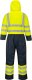 Kurtka męska Portwest S485 - Kombinezon ostrzegawczy kontrastowy ocieplany - pomarańczowy-granat 5XL 5