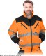 Kurtka męska R.E.I.S. LH-XVERT-XV - Kurtka ochronna ocieplana XVERT, tkana - żółto-czarny 2XL 3