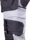 R.E.I.S. HARVER-R - Spodnie ochronne HARVER typu rybaczki, 10 kieszeni, odblaski, 65% poliester, 35% bawełna, 300 g/m2 - biało-szary 2XL 8
