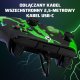Pad PDP PDP XS Pad przewodowy Rematch Jolt Green Glow in the Dark 57