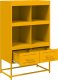 vidaXL Szafka, musztardowa, 68,5x39x111,5 cm, stal walcowana na zimno 8