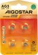 Aigostar  Bateria guzikowa pastylkowa AG3 LR41 1.5V opakowanie 4 sztuki Bateria guzikowa pastylkowa AG3 LR41 1.5V opakowanie 4 sztuki 3