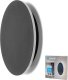 Kinkiet Aigostar  LED Metalowy kinkiet płaski okrągły czarny 12W Barwa Ciepła LED Metalowy kinkiet czarny 12W 1