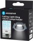 Aigostar  Sufitowa oprawa podtynkowa czarna + gniazdo GU10 GU10 Sufitowa lampa pierścieniowa + uchwyt lampy GU10 3