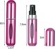 Verk Atomizer podróżny z rozpylaczem do perfum flakon 5ml dozownik na perfumy Atomizer podróżny z rozpylaczem do perfum flakon 5ml dozownik na perfumy 6