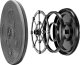 Verk Twister obrotowy do ćwiczeń masaż stóp fitness z wypustkami 360 magnesy Twister obrotowy do ćwiczeń masaż stóp fitness z wypustkami 360 magnesy 2
