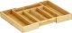 Verk Wkład do szuflady organizer kuchenny na sztućce bambus 7 przegródek 39cm l Wkład do szuflady organizer kuchenny na sztućce bambus 7 przegródek 39cm l 2