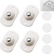 Verk Kółka do mebli samoprzylepne kulkowe roller 4 szt Kółka do mebli samoprzylepne kulkowe roller 4 szt 6
