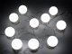 Verk Lampki do lustra toaletki led zestaw makijaż 10szt Lampki do lustra toaletki led zestaw makijaż 10szt 1