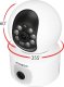 Kamera IP EASYCAM Kamera IP EasyCam obrotowa wewnętrzna dual WiFi 4MP (2MP+2MP) 2w1 Tuya 5