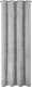 Eurofirany Elegancka zasłona na przelotkach AGIS z tkaniny moherowej 140X250 szara 1
