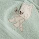 Eurofirany Ręcznik dziecięcy z aplikacją BABY 50X90 miętowy 2