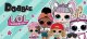 Rebel DOBBLE LOL SUPRISE gra planszowa dla dzieci karty doble lalka omg dople EN 2