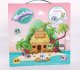 Figurka Tm Toys TROPIKALNA WYSPA +WIELORYB Flockies Walizka 2 figurka Domek dom dla figurek 4