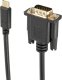 Adapter AV SwiatKabli Kabel Przejściówka USB 3.1 typu C na VGA KONWERTER OBRAZU laptop PC 5