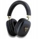 Słuchawki Guess Guess PU Leather 4G Triangle Logo Bluetooth Stereo ausinės juodos spalvos 1