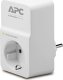 APC APC HOME/OFFICE SURGEARREST 1 OUTLET Baltas 230V SCHUKO 1