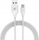 Kabel USB Maxximus USB-A - USB-C 1 m Biały (PRZ000266) 4