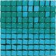 GoDan Panel dekoracyjny turkusowy czarne tło 30x30cm 1