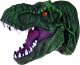 Jokomisiada Dinozaur T-REX Rękawica Gumowa Pacynka na rękę Głowa dinozaura ZA4757 3
