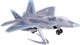 Jokomisiada Zestaw klocków samolot odrzutowiec model F-22 1:100 ZA5027 2