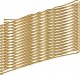 Activeshop Wsuwki fryzjerskie do włosów E-64 36 szt. 6 cm złote 3